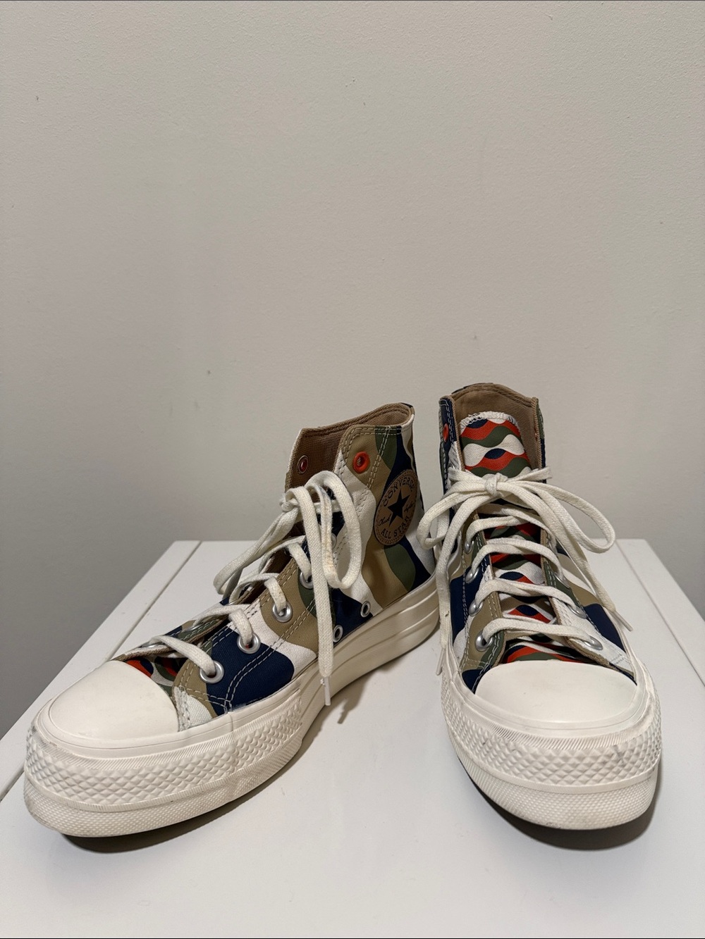 Converse Women's High Top Platform Twisted Classics - Obsidian Utility" size 7.5